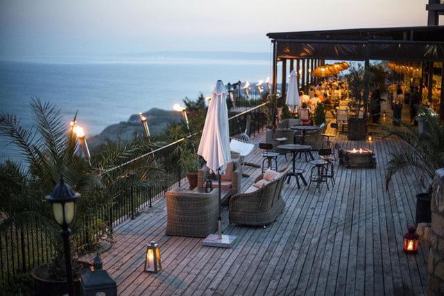 Sea View & Infinity Pool Apartments In Kaliakria Resort Baltsjik Eksteriør bilde